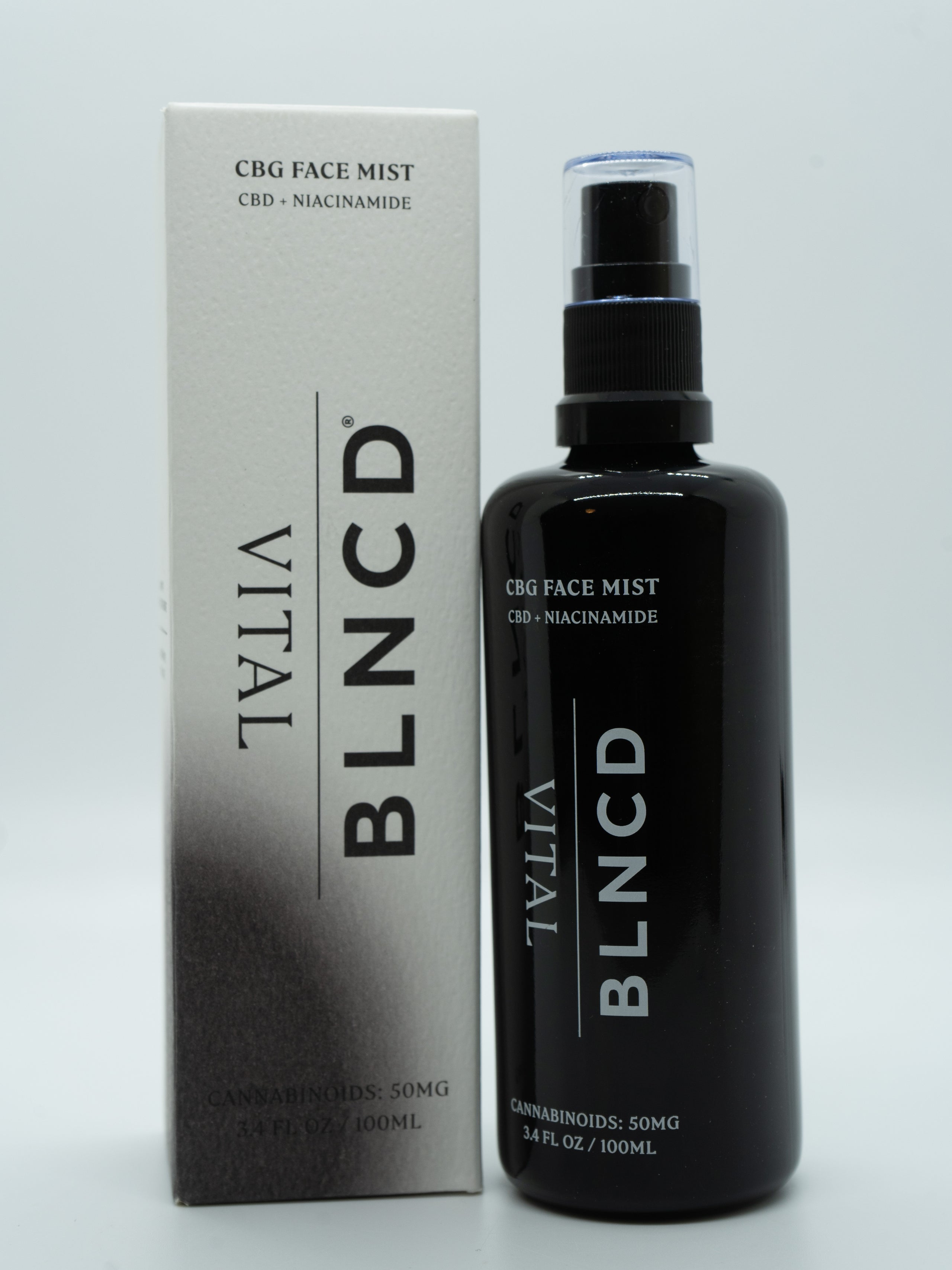 BLNCD Vital CBG Face Mist 25mg CBG 25mg CBD Strains of the Earth