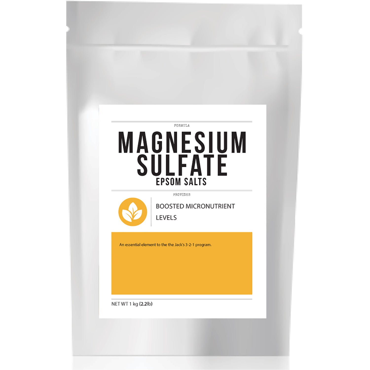 Jack's Nutrients Magnesium Sulfate Epsom Salt 1Kg (6/Cs) Strains of the Earth