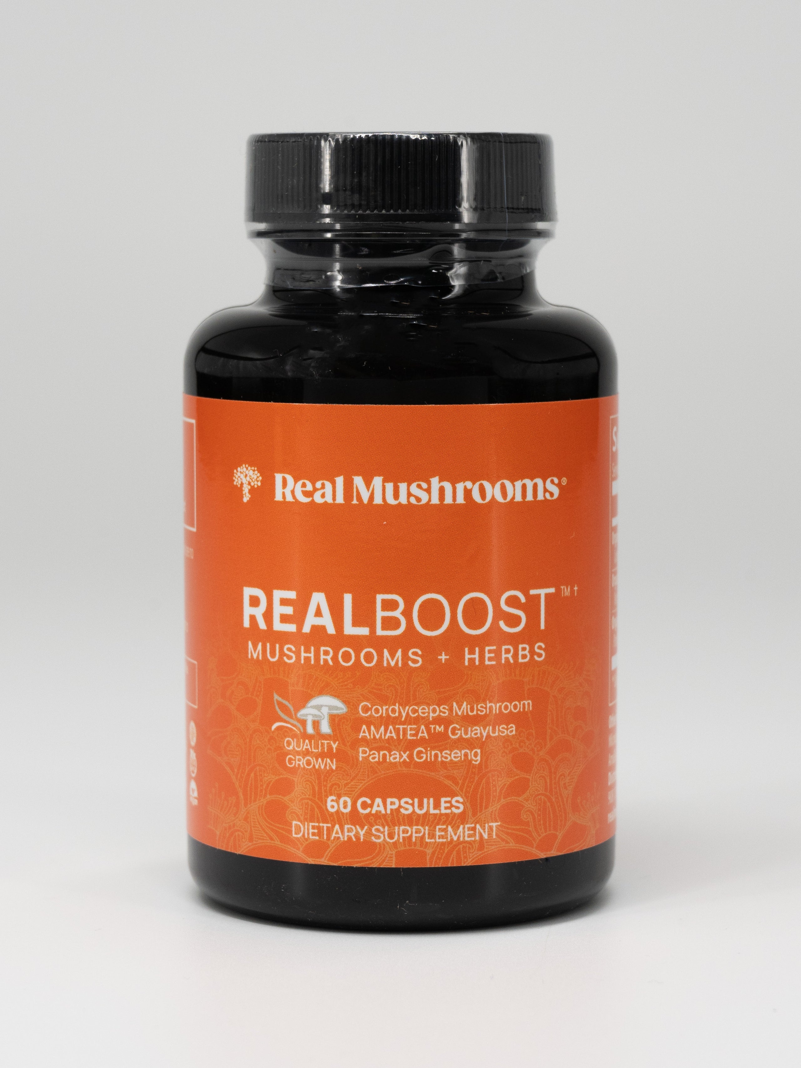 Real Mushrooms RealBoost 60 Capsules Strains Of The Earth Real mushrooms realboost 60 capsules strains of the earth