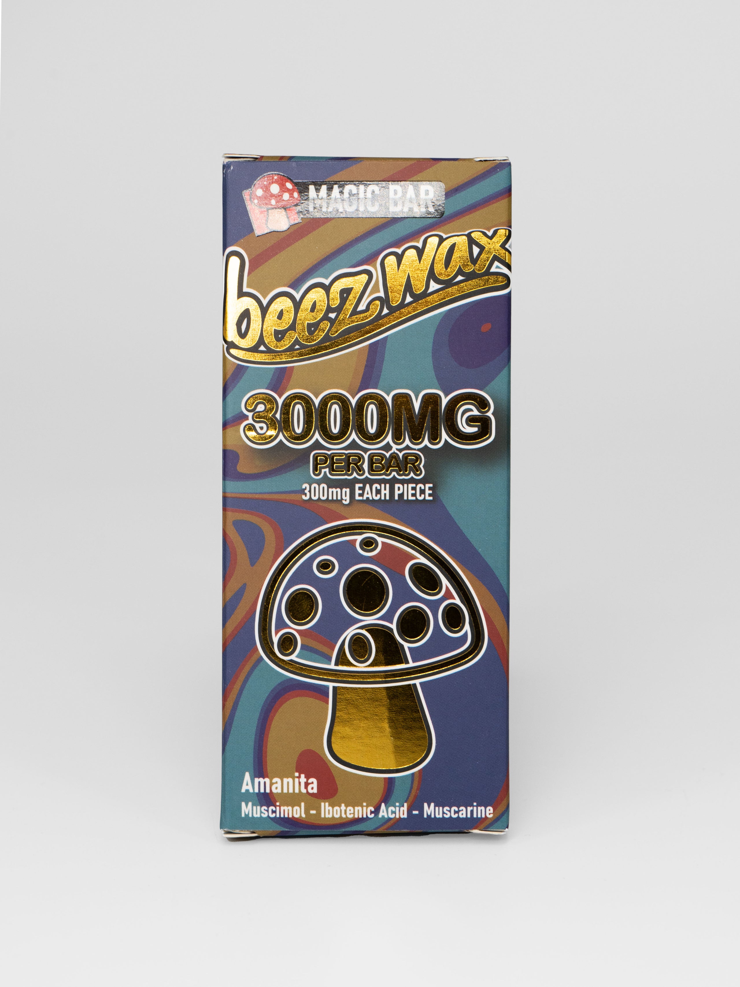 Beez Wax AM Magic Mushroom Chocolate Bar 3000mg Strains of the Earth